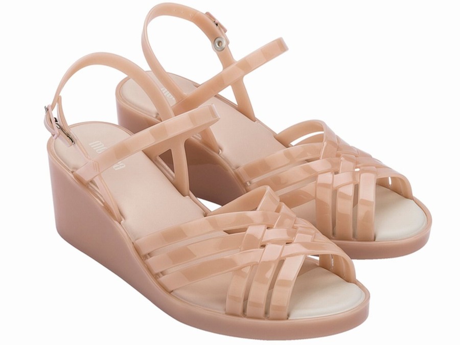 Zuecos Melissa Flora Mujer - Camello - Argentina WPD-572681